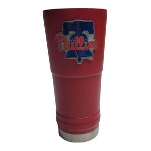 Philadelphia Phillies MLB‎ 24oz Tumbler Red NWOT *NO LID*